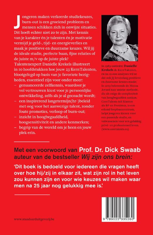 Achterkant van Krachtig met KernTalenten