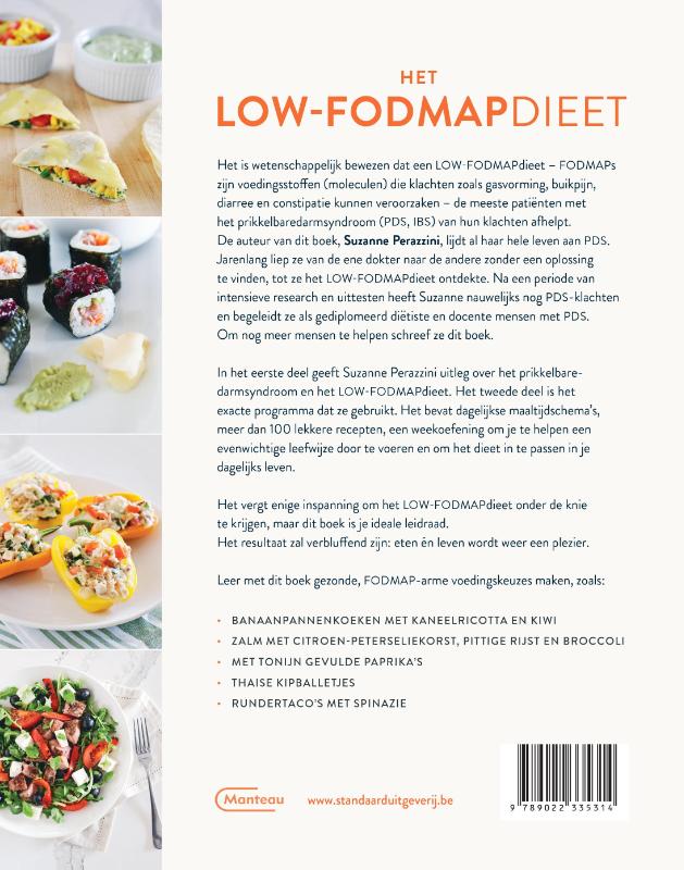 Achterkant van Het Low-Fodmap dieet