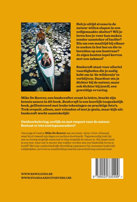 Achterkant van Bushcraft