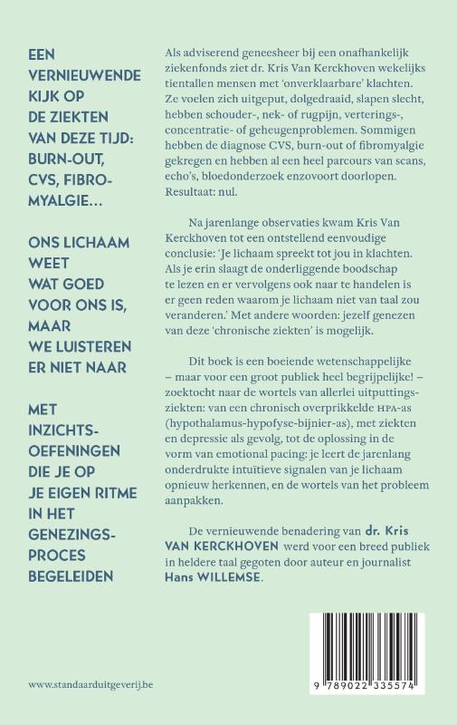 Achterkant van Altijd moe & chronische pijn ?