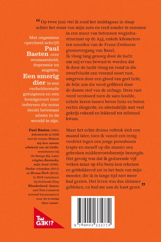 Achterkant van Een smerig dier