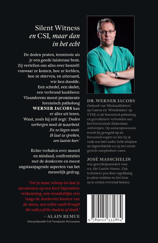 Achterkant van De doden praten