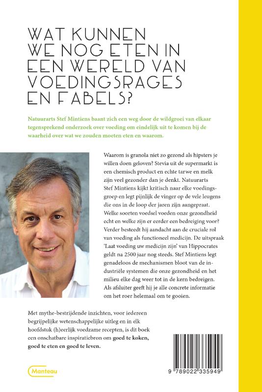 Achterkant van Opnieuw echt eten