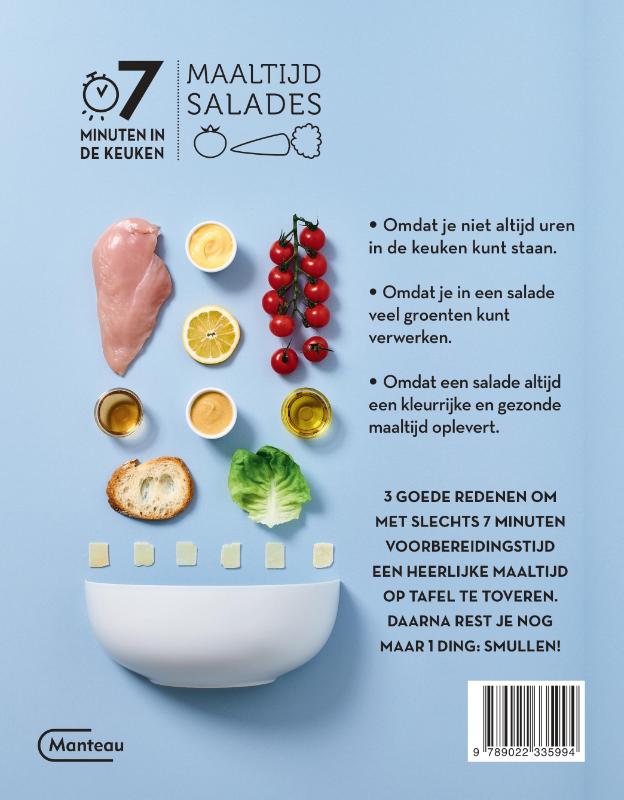 Achterkant van Maaltijdsalades