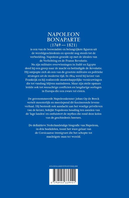 Achterkant van Van strateeg tot keizer