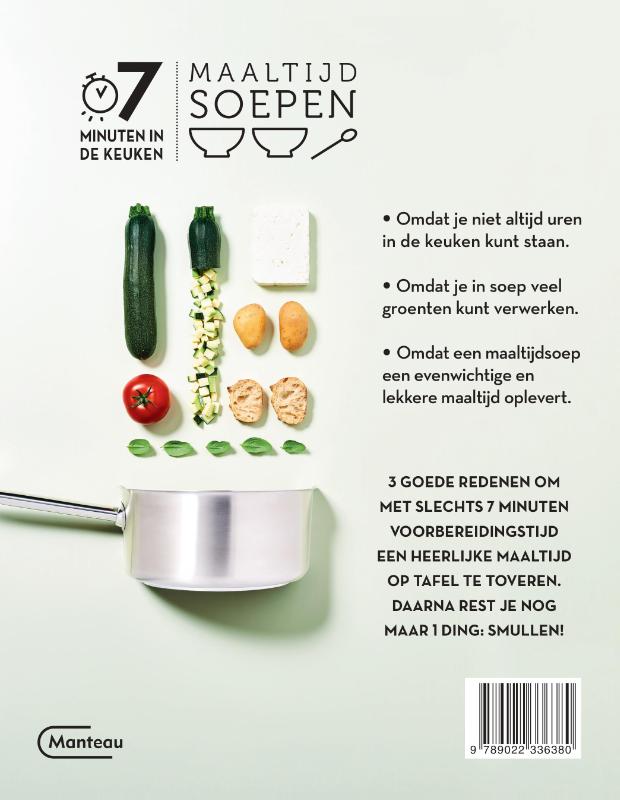 Achterkant van Maaltijdsoepen
