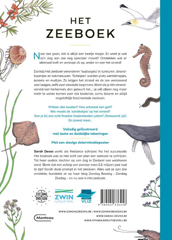 Achterkant van Het zeeboek