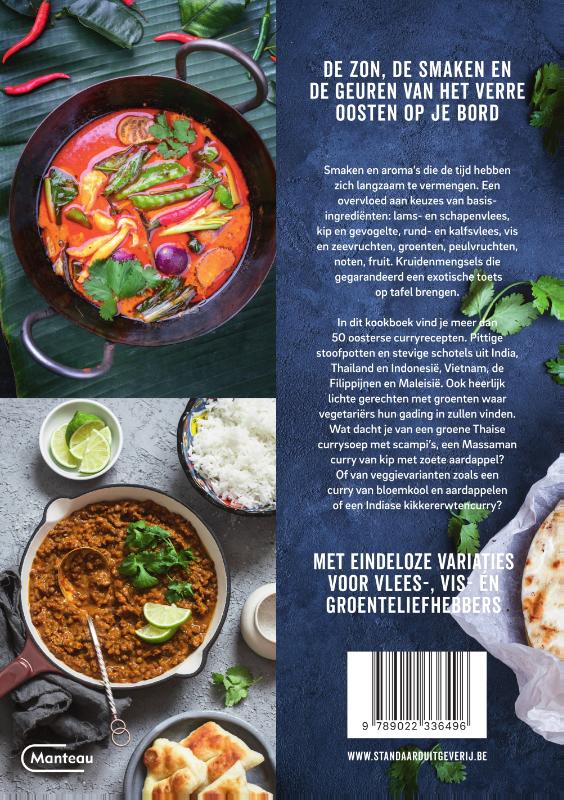 Achterkant van Curry's
