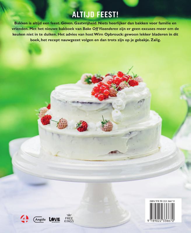 Achterkant van Bake Off Vlaanderen
