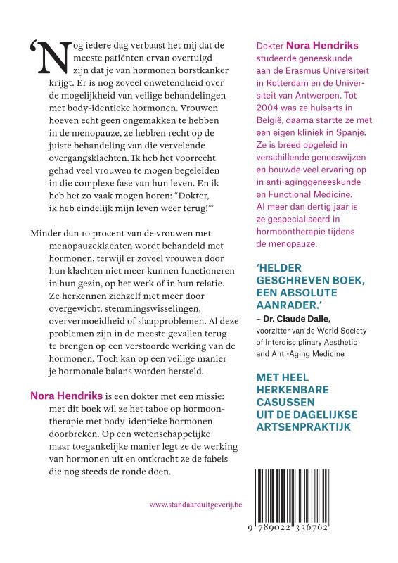 Achterkant van Het menopauzetaboe