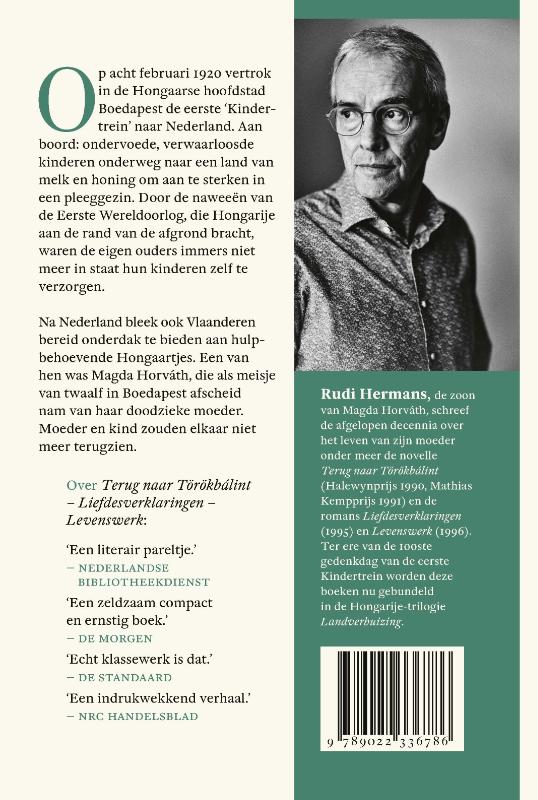 Achterkant van Landverhuizing