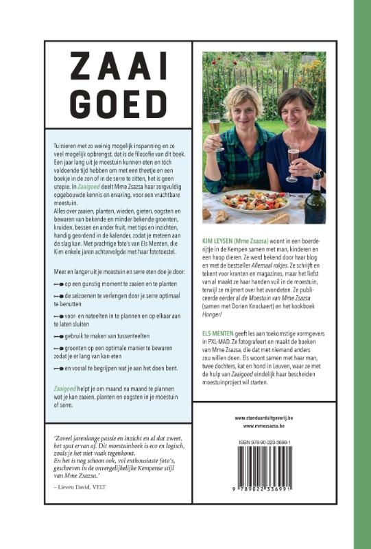 Achterkant van Zaaigoed
