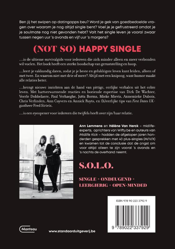 Achterkant van Not so happy single