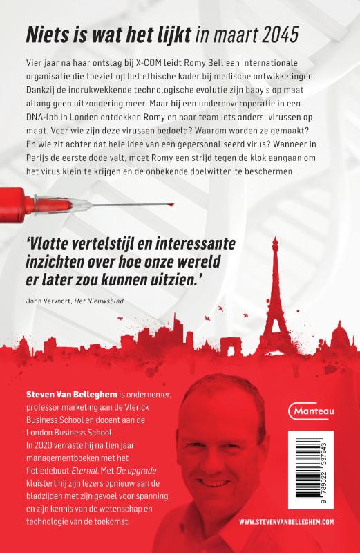 Achterkant van De upgrade