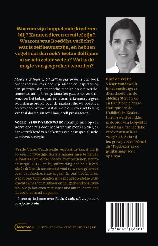 Achterkant van Maskers & lucht of het zelfbewuste brein