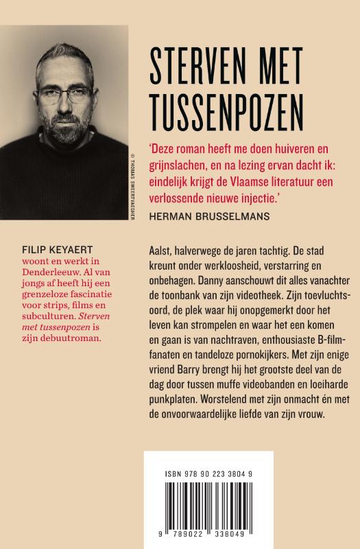 Achterkant van Sterven met tussenpozen