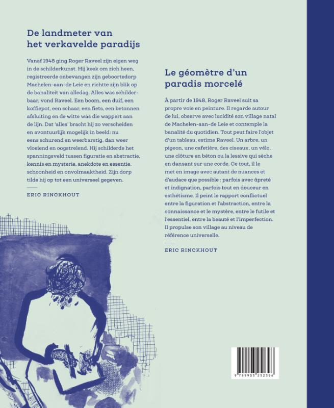Achterkant van Roger Raveel