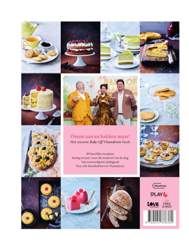 Achterkant van Bake Off Vlaanderen