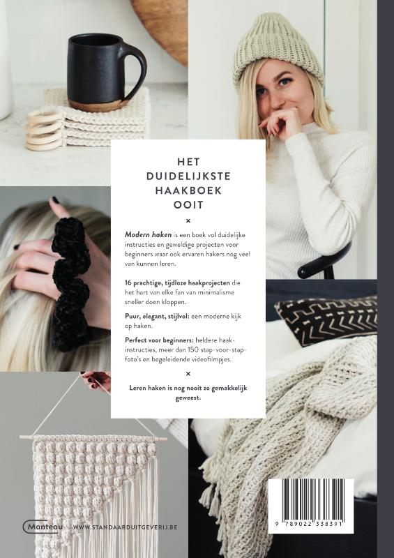 Achterkant van Modern haken