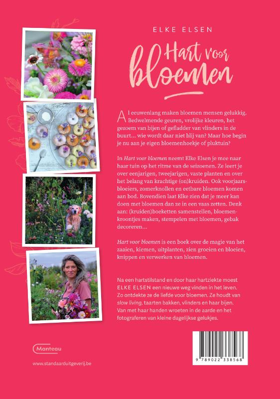 Achterkant van Hart voor bloemen