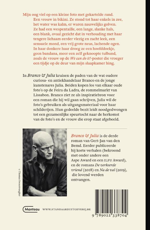 Achterkant van Branco & Julia