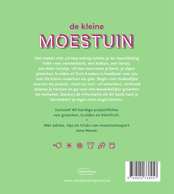 Achterkant van De kleine moestuin