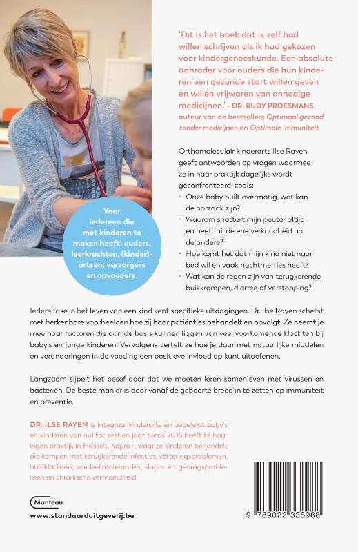 Achterkant van Natuurlijke gezondheid voor baby’s en kinderen