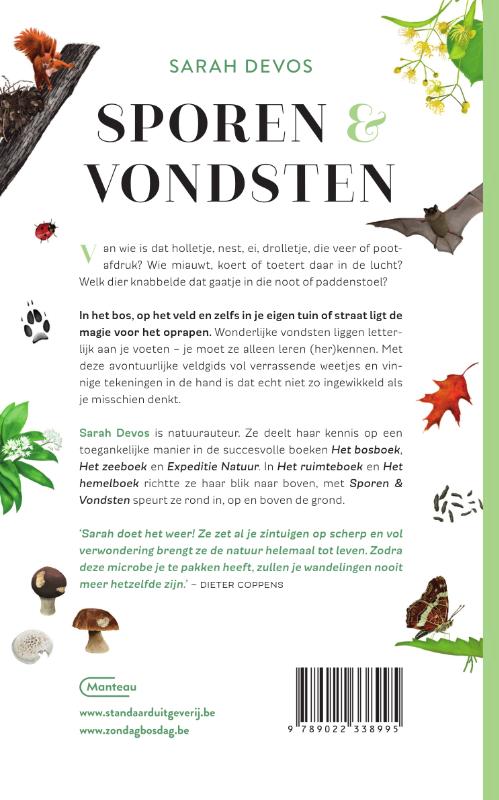 Achterkant van Sporen & Vondsten