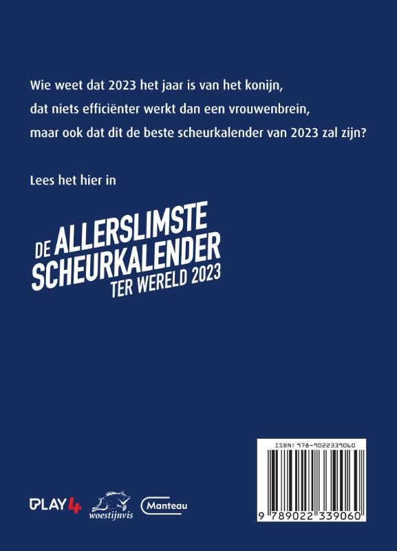 Achterkant van 2023