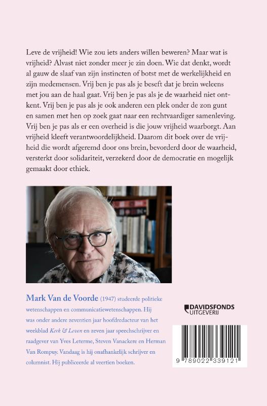 Achterkant van Vrijheid is meer dan blijheid