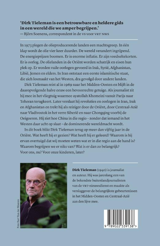 Achterkant van Waarom we niets van de Oriënt begrijpen en waarom we dat wel zouden moeten doen