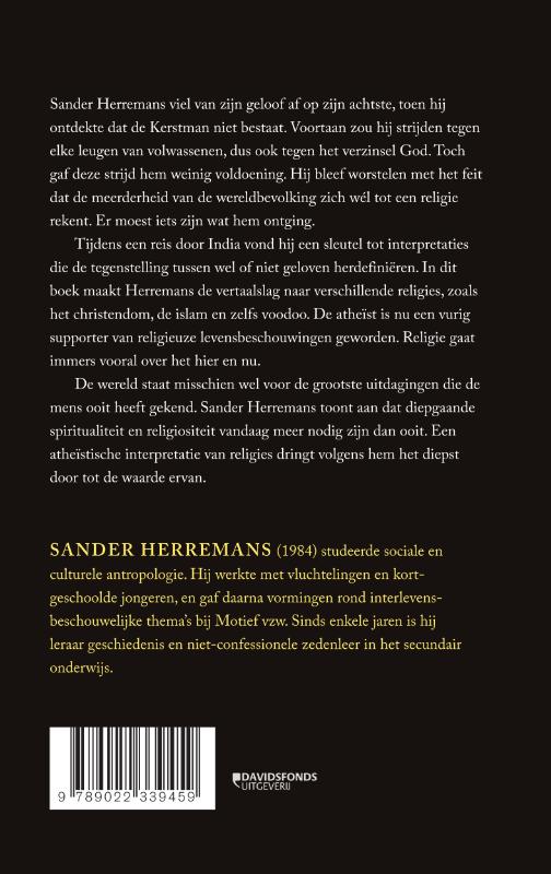 Achterkant van De gelovige atheïst
