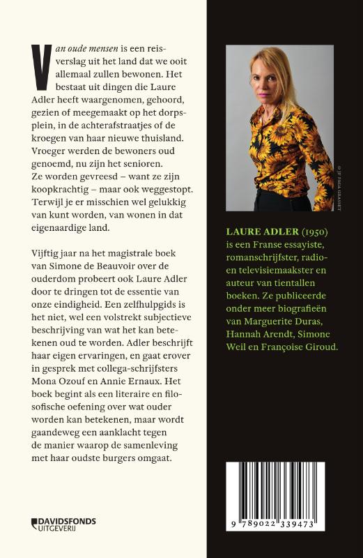 Achterkant van Van oude mensen