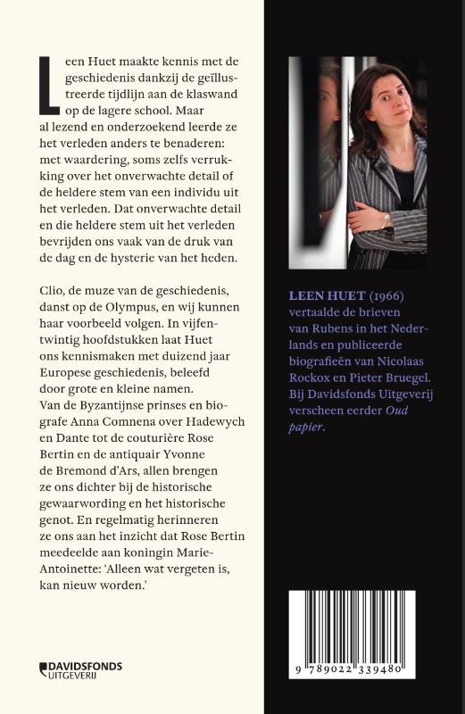 Achterkant van Dansen met Clio