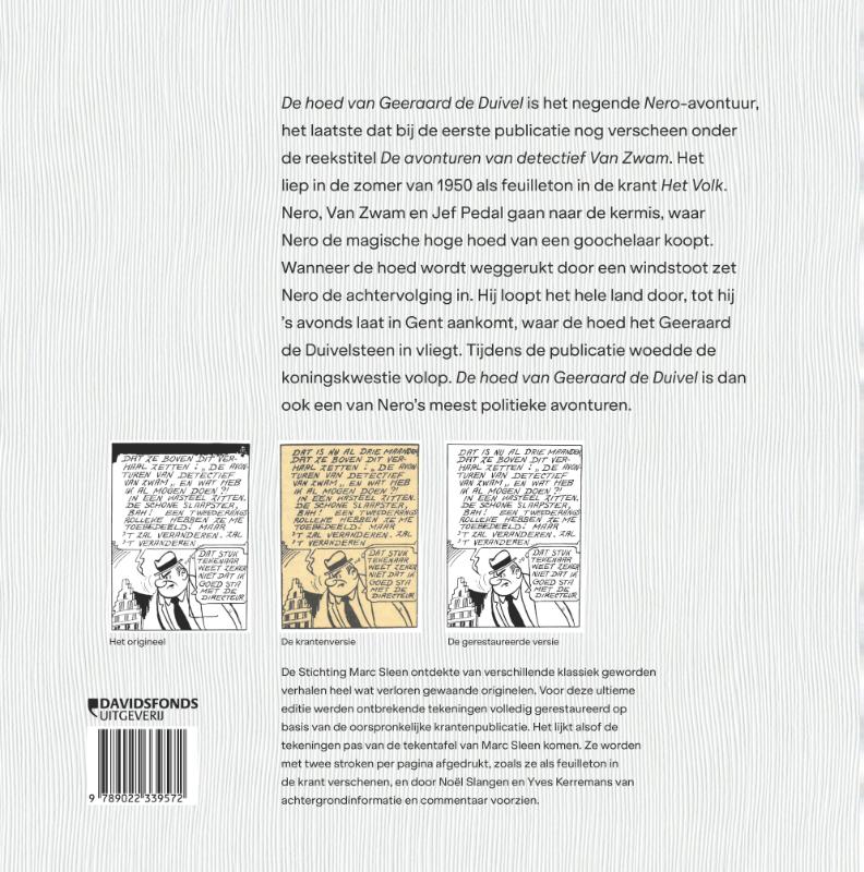 Achterkant van De hoed van Geeraard de Duivel