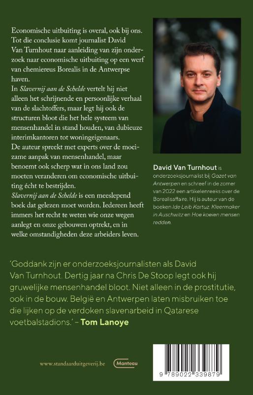 Achterkant van Slavernij aan de Schelde