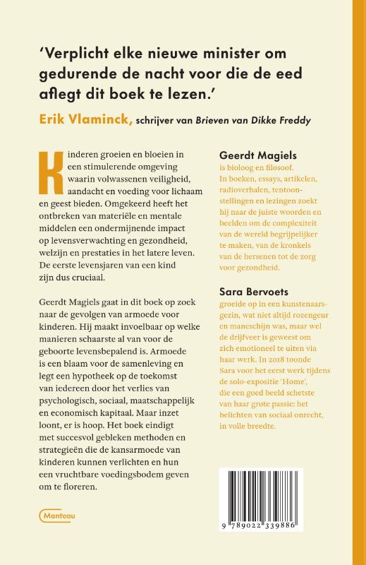 Achterkant van De kinderen van de rekening