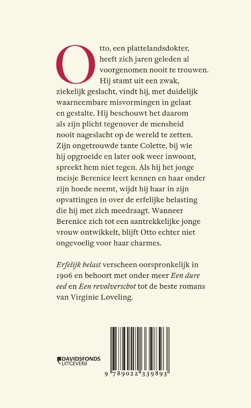 Achterkant van Erfelijk belast