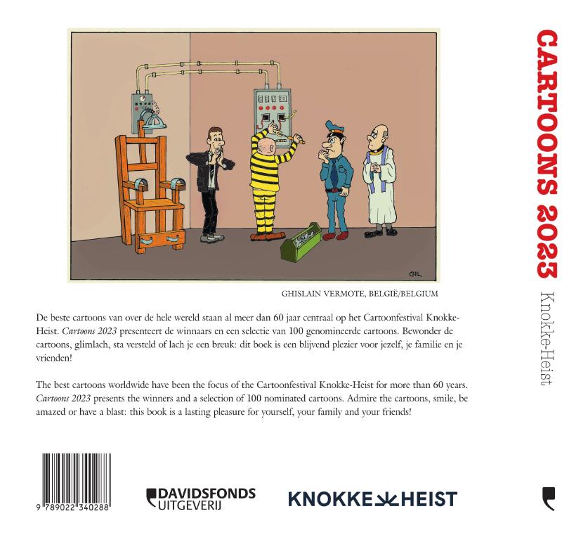 Achterkant van Cartoons 2023