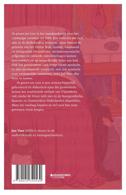 Achterkant van De graven van Loon