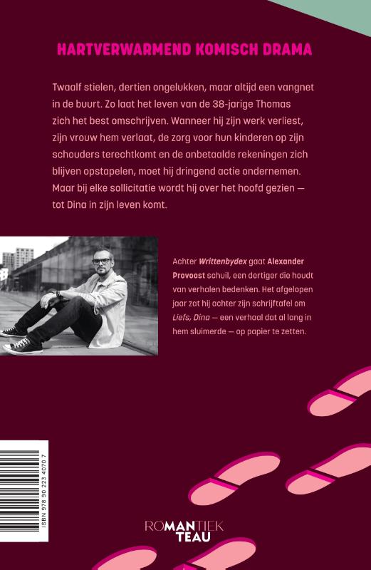 Achterkant van Liefs, Dina