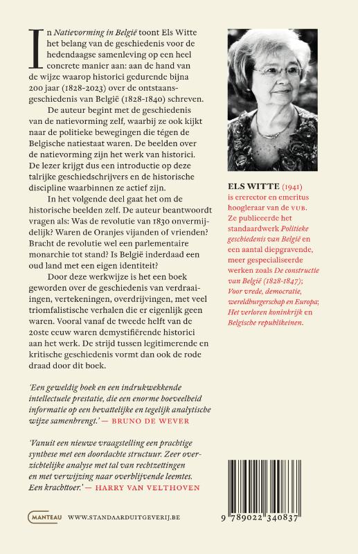 Achterkant van Natievorming in België