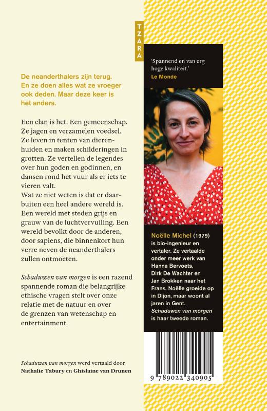 Achterkant van Schaduwen van morgen