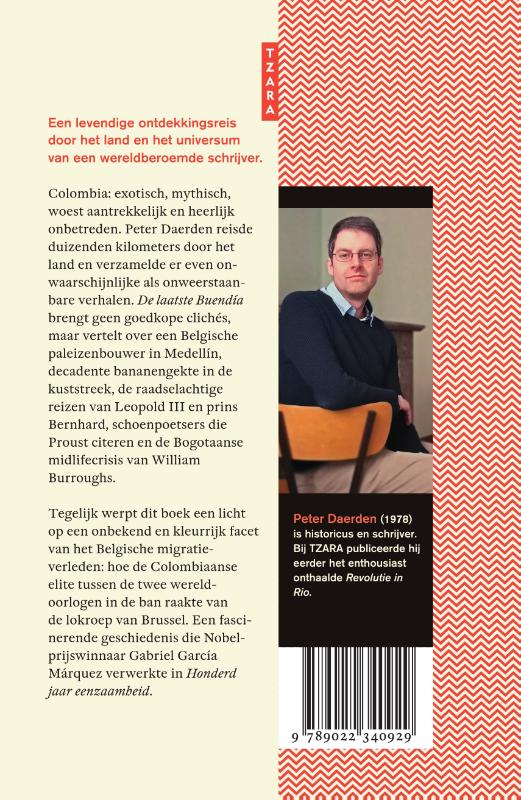 Achterkant van De laatste Buendia