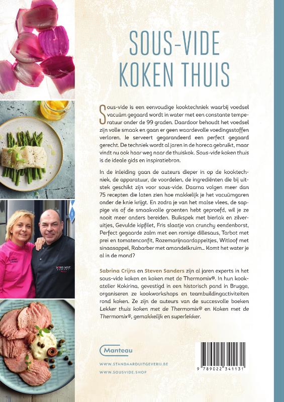 Achterkant van Sous-Vide koken thuis