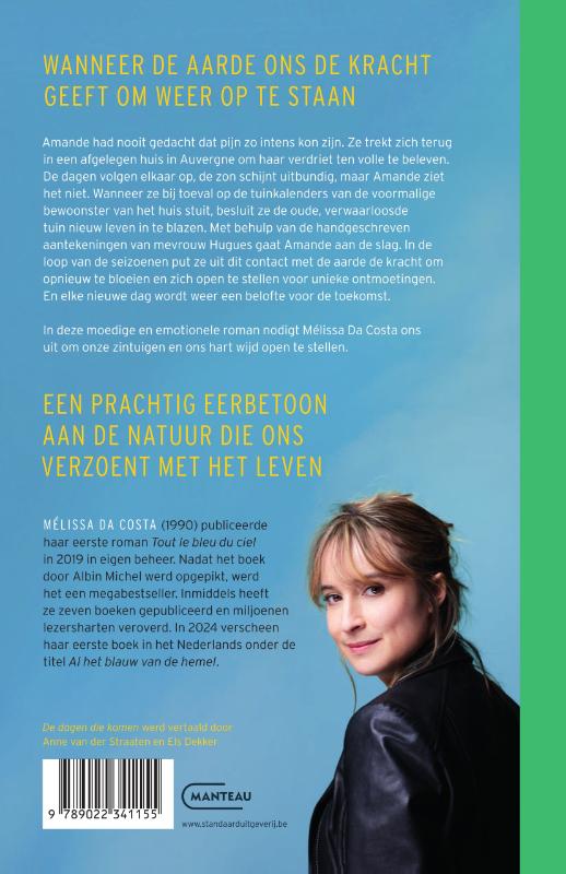 Achterkant van De dagen die komen