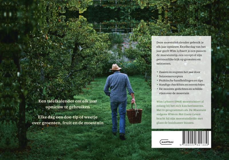 Achterkant van 365 dagen in de moestuin