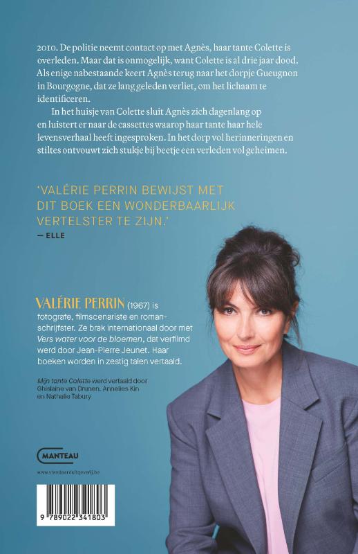 Achterkant van Mijn tante Colette