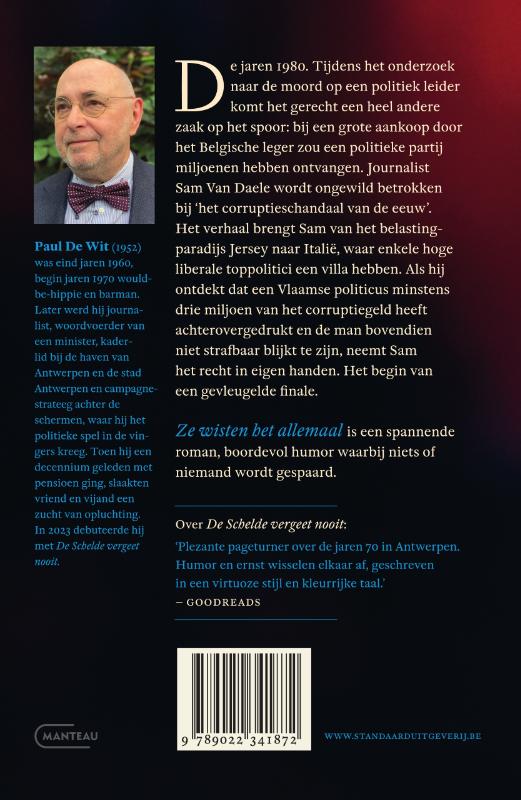 Achterkant van Ze wisten het allemaal