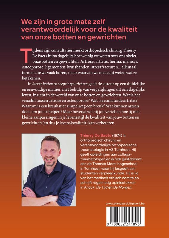 Achterkant van Sterke botten en soepele gewrichten